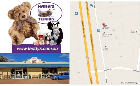 nanas teddies and toys